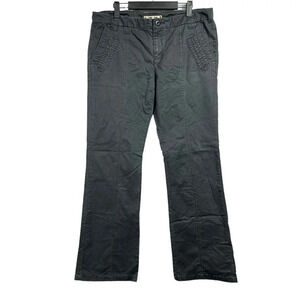 Hei Hei Anthropologie Pants Womens 12 (38x33) Cotton Spandex Blend Faded Gray